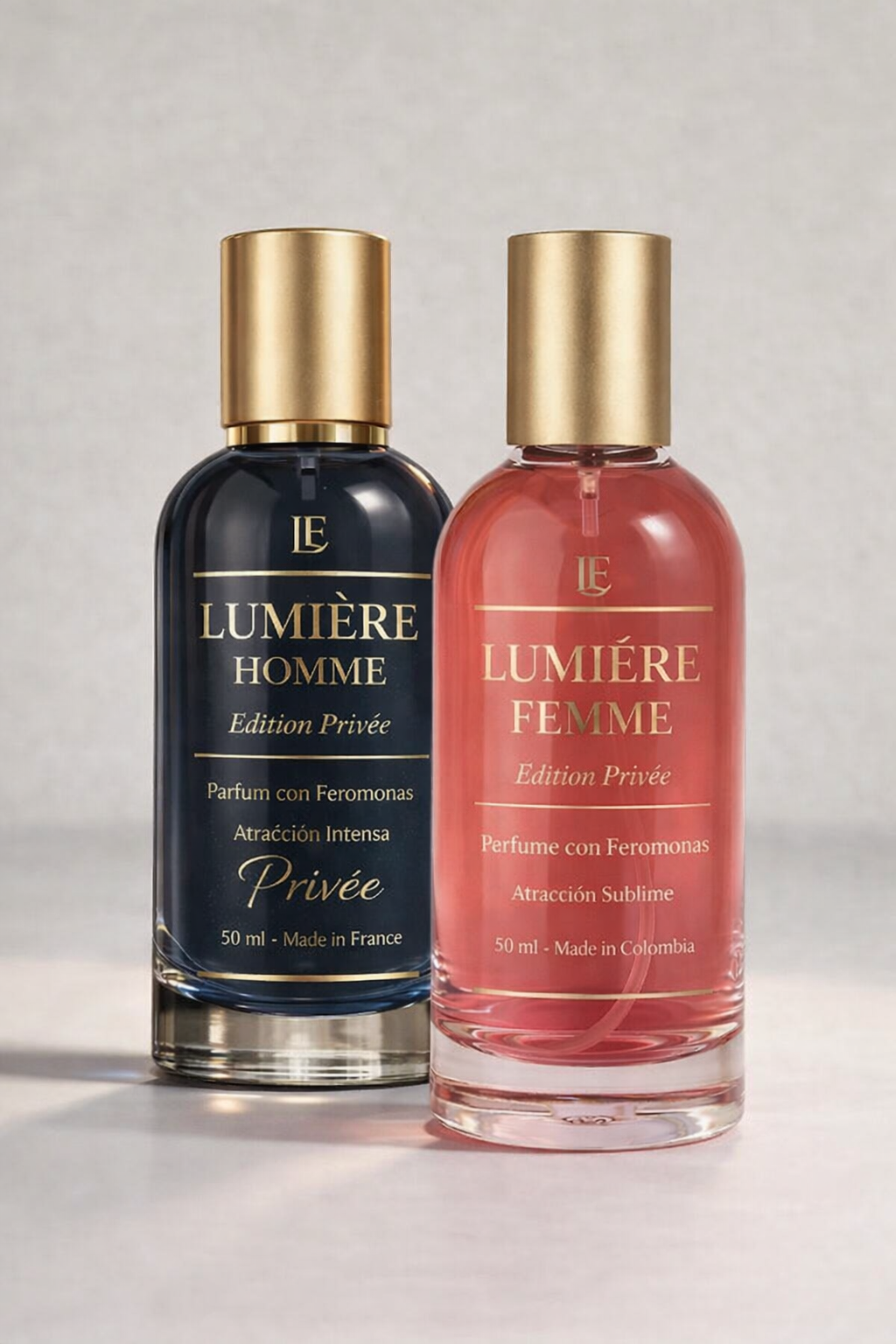 Pack Perfumes Lumiere Hombre y Mujer